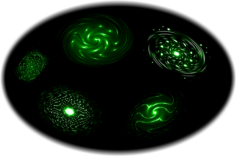 Galaxies of Diffraction